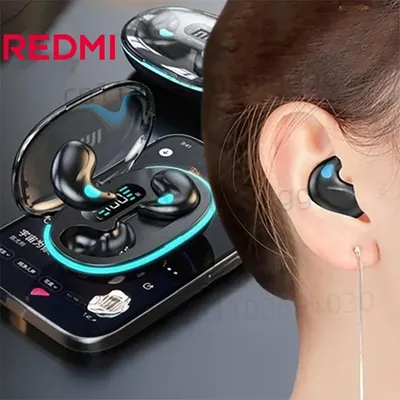 Original REDMI Bluetooth Wireless Headphones Earbuds Ear Hooks Bluetooth Earphones Bass Earbuds HiFi Stereo Headsets