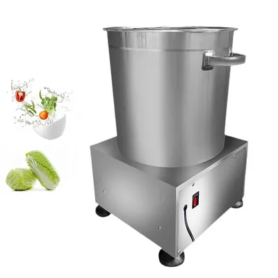 Commercial Vegetable Dehydrator Spin Dryer Stuffing Squeezer Electric Vegetable Centrifugal Dewatering Machine