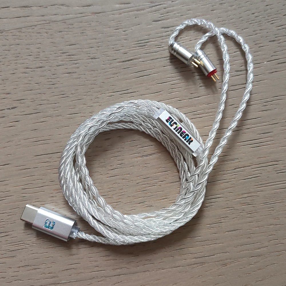 ELFINEAR USB-C CX31993 DAC AMP Cable Dongle Headphone DAC Sound amplifier TYPE C To MMCX TYPE C To 2Pin 0.78Pin