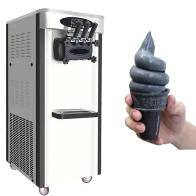 Factory Price Commercial 3 Flavors 2+1 Mixed Soft Serve Ice Cream Machine Frozen Yogurt Machine Ice Cream Machine