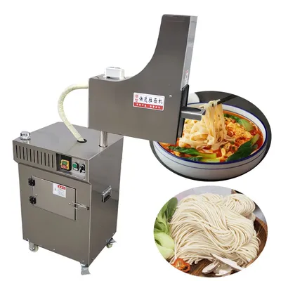 Automatic Noodle Machine Automatic Extrusion Cut Noodle Stainless Steel Commercial Ramen Machine With 3 Molds