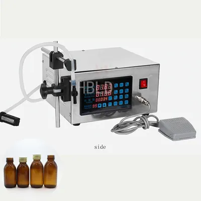 A New Digital Numerical Control Liquid Filling Machine Stainless Steel Small Fruit Juice Liquor Quantitative Filling Device