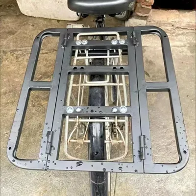 Universal Bike Rack Foldable Rear Shelf Motorcycle Scooter Luggage Carrier For Pet Carrier Bicycle Cargo Rack Accessories