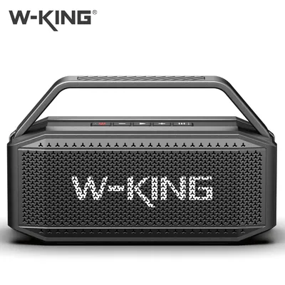 W-KING D9 Portable Speakers 100W PEAK Bluetooth Speaker-60W Bluetooth Wireless Loud Outdoor Waterproof IPX6 Party Boombox