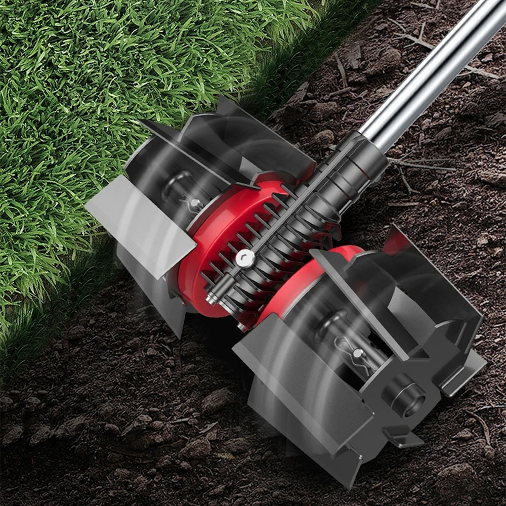 Electric Lawn Mower Accessory Wheels Weeder Wheel Loosening Wheel Deep Tillage Wheel Mower Wheel Straight Blade Slash Blade