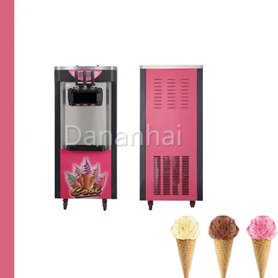 Popular Rainbow System Multifunctional Frozen Yogurt Machine Sanwei Portable Ice Cream Machine