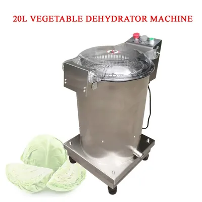 20L Electric Vegetable Dehydrator Commercial Food Drying Machine Catering Squeezing Water Food Dehydrator Machine