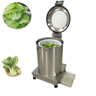 Food Centrifugal Dehydrator 220V Electric Vegetable Stuffing Dehydrator Spin Dryer 20L/35L Vegetable Squeezing Water Dryer