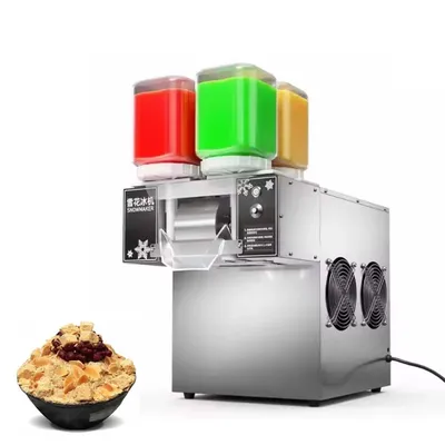 Cold Drink Shop Ice Crusher Snow Ice Shaver Machine Fast Smoothie Making Machine Milk Snow Shaving Machine