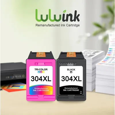 304 Ink Cartridge Compatible for hp 304 XL 304XL Black Tri-Color Ink for Envy 5020 5030 5010 Deskjet 3720 2620 AMP 120 Printer