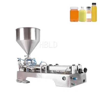 Small Paste Filling Machine Multifunctional Liquid Cola Filling Machine