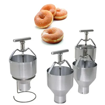 Donut Molds Weight Donut Maker Manual Waffle Dispenser Fast Stainless Steel Donut Maker Round Cookie Molds Donut Tools