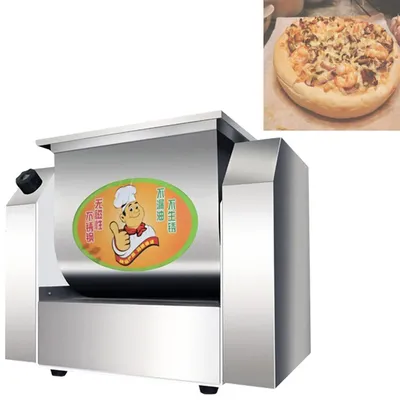 Commercial Dough Mixer Kneading Machine Desktop Home Noodle Wonton Wrapper Electric Flour Mixers Bread Pasta Stirring Maker