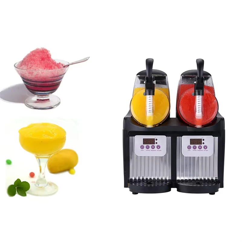 Commercial Snow Melting Machine One Two Cylinder Fully Automatic Sludge Machine