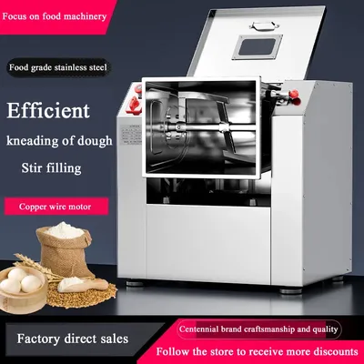 Electric Kneading Machine Dough Sheeter Pasta Maker Doughing Mixer Noodles Press Rroller Commercial Dumpling Wrappers
