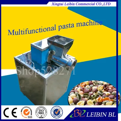 Commercial high efficiency automatic pasta making machine electric pasta noodle machine Spaghetti Making shell Pasta machine