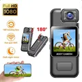 Mini telecamera WiFi 1080P Videoregistratore digitale portatile Cam della polizia Body Cam Visione notturna a infrarossi Sport DV Videocamera per bici piccola