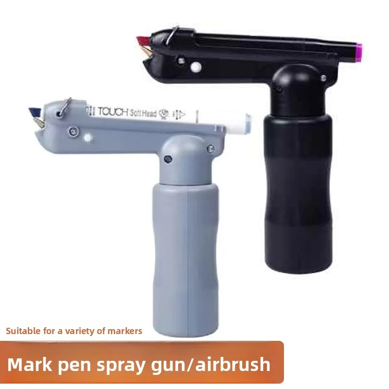 Marker Airbrush Assembly Model Spraying Graffiti Handheld Portable Charging Airbrush Plastic Model Kits DIY Hobby Coloring Tool