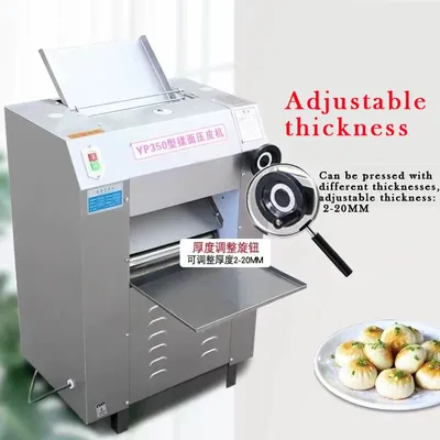 Dough Roller Kitchen Pasta Noodle Maker Press Machine Automatic Dough Noodle Pressing Machine