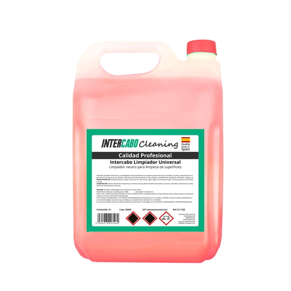 Intercabo Universaler Boden- und Oberflächenreiniger, Floralduft. Image