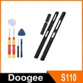 Per telefono Doogee S110/coperchio posteriore pezzo in alluminio accessori decorativi sinistro e destro, pulsante laterale, accessori per telefoni cellulari