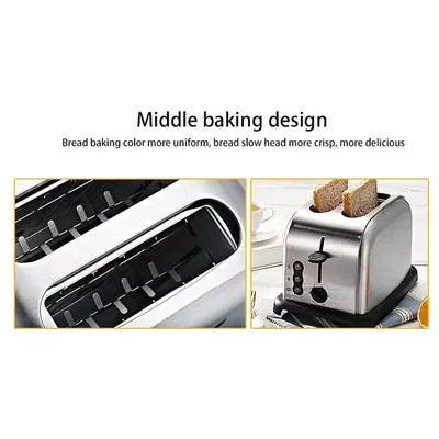 Fully Automatic Toaster With Automatic Power-off Function, Capable Of Defrosting Bread With Anti Freezing Function