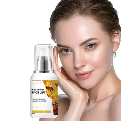 50g Bee Venom Facial Lifting Cream Contains Royal Honey, Easy to Absorb, Collagen and Glycerin, Moisturizing and Firming, Suitable for All Skin Types