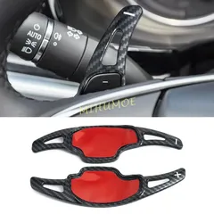 Car Shift Paddle Steering Wheel Paddles Extension Styling 2Pcs For 2012-2024 Cadillac XT5 CT6 Chevrolet Camaro Buick Lacrosse