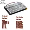 Cameron Sino 1100mAh PDA, Pocket PC Battery For Palm M550 Tungsten T1 Tungsten T2 Tungsten T3 Zire 31 Zire 71 Zire 72 Zire 72s