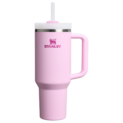 Stanley Thermobecher THE QUENCHER H2.0 FLOWSTATE™ TUMBLER | 1,2L Cherry Blossom Silber Image