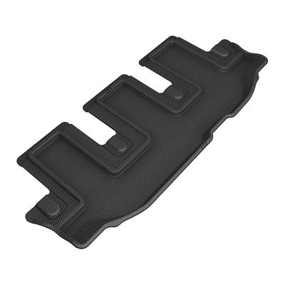 3D Mats USA Floor Made of Rubber Black Molded Liner, Third Row, 3-year limited warranty L1SB03931509