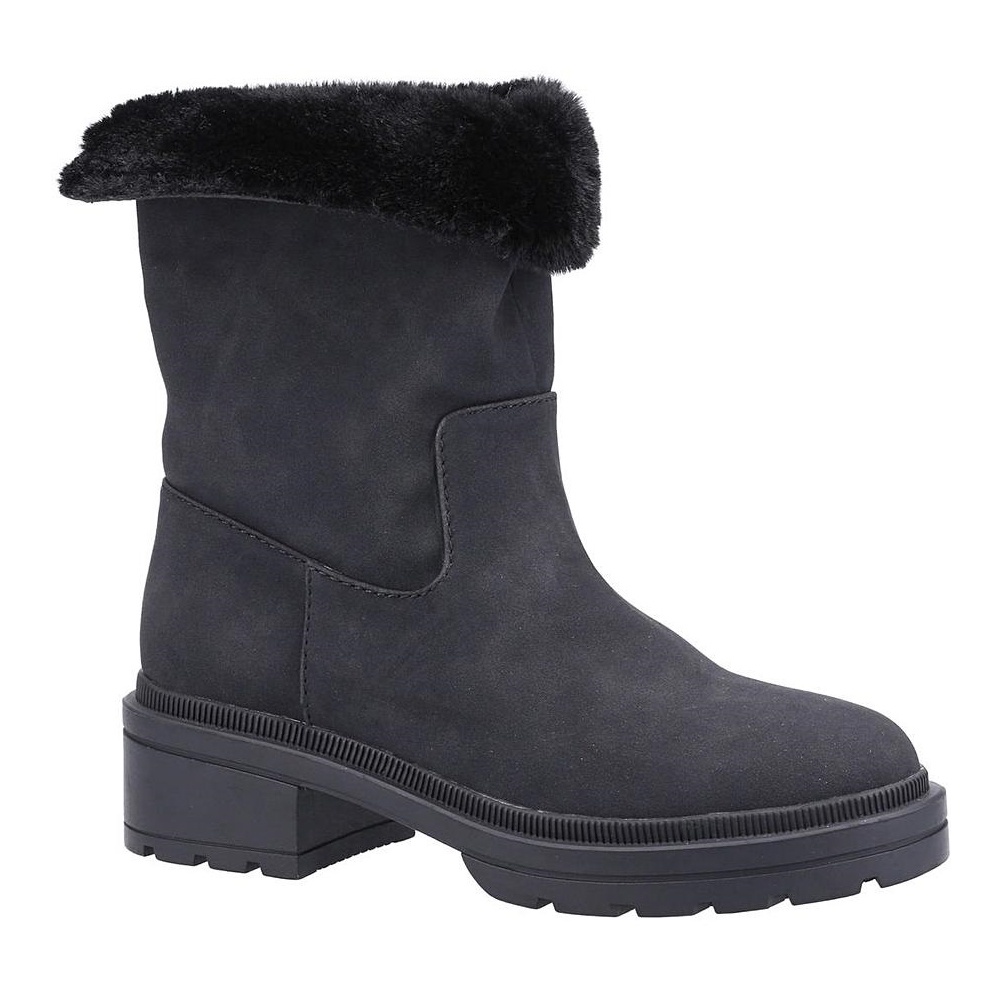 Rocket Dog Womens/ladies Idea Mid Boots (black) - Size UK 6 | Rocket Dog Sale | Discount Designer Brands