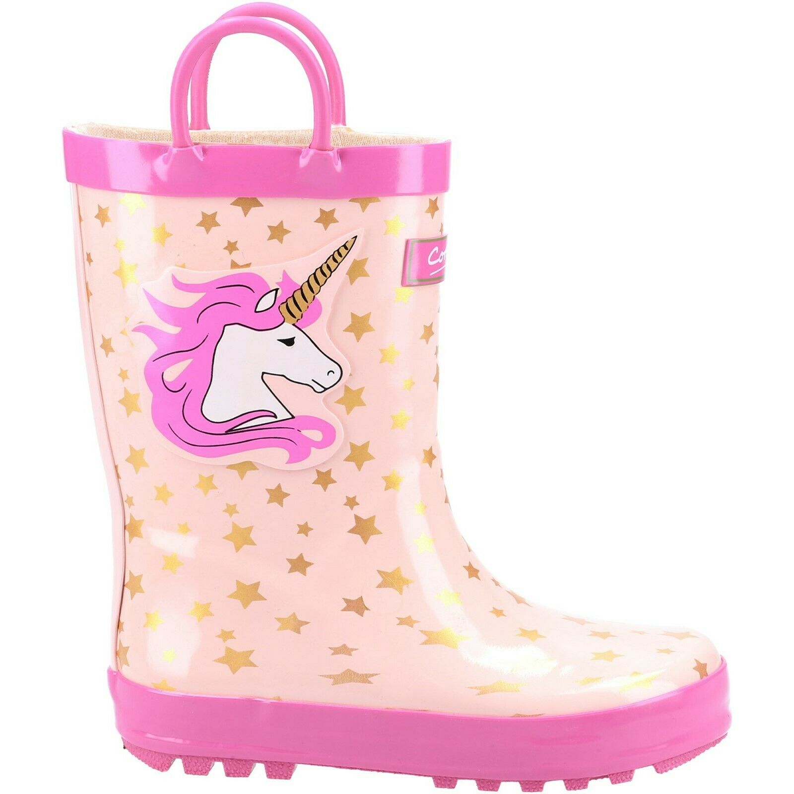 Cotswold Kids Unisex Childrens/kids Puddle Unicorn Wellington Boots (pink) Rubber - Size UK 5 Infant | Cotswold Sale | Discount Designer Brands