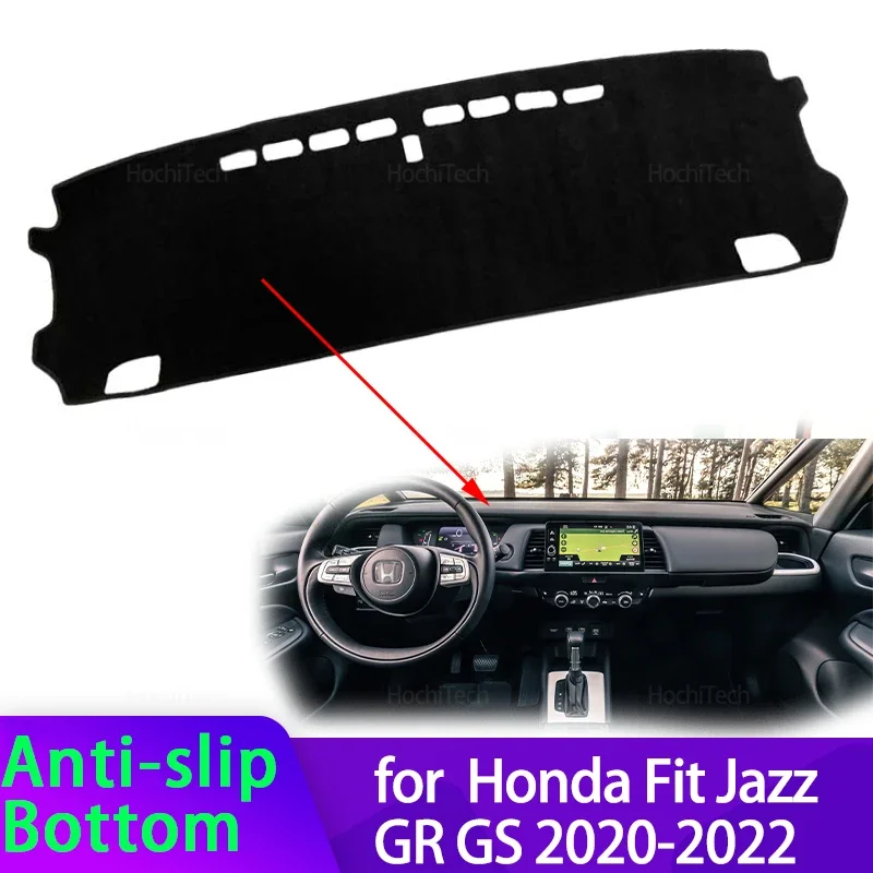 Für Honda Fit Jazz GR GS 2020 2021 2022 Auto Dashboard Abdeckung Schutz Pad Dash Board Sonnenschirm Teppich Anti-Uv Dashmat Image