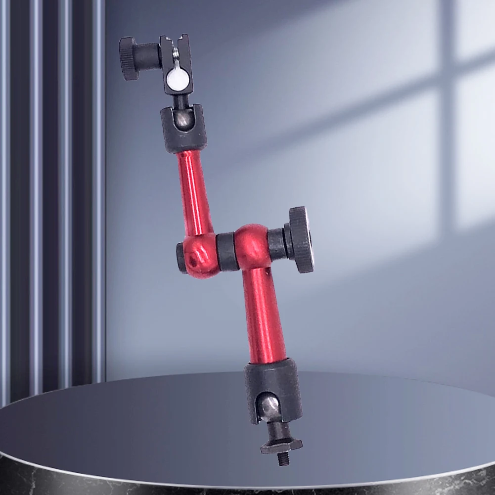 Hohe Präzision Flexible Messuhr Einstellbare Universal Magnetische Basis Halter Stehen Messuhr Test Anzeige Werkzeug Image