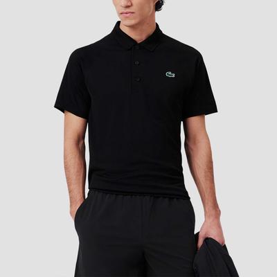 Lacoste Sport Raglan Polo Men's Tennis Apparel Black