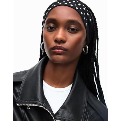 Bershka 2-Pack Of Studded Headbands Women Black