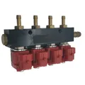110R 000040 67R 010104 INIETTORI CARBURANTE GPL adatti per Chevrolet Kalos 1.4 2004-2007 Seat Cordoba 1.4 2000 Opel Omega B 2.0 16V 2007