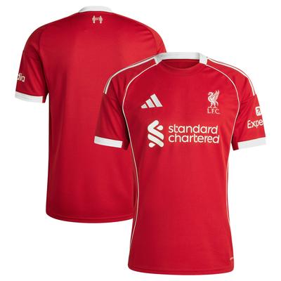 Liverpool adidas Home Shirt 2025-26 Image