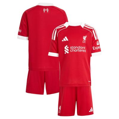 Liverpool adidas Home Minikit 2025-26 Image