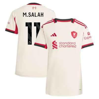 Liverpool adidas Auswärtstrikot 2025-26 - Damen mit Aufdruck M.Salah 11 Image