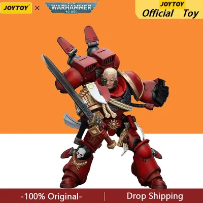 JOYTOY Warhammer40K 1/18 Action Blood Angels Captain With Jump Pack figures Toys