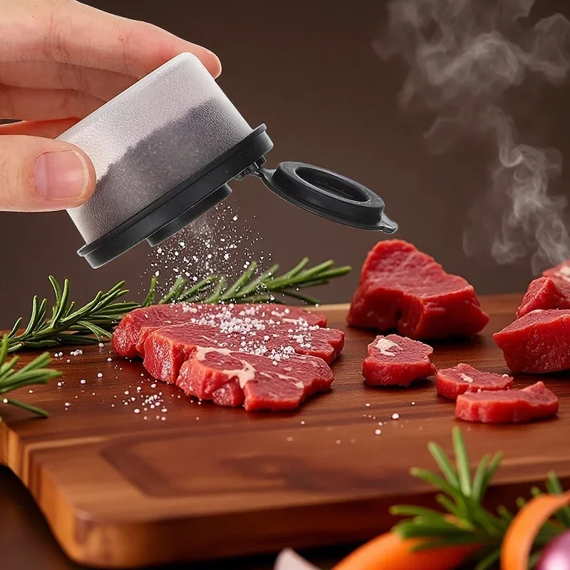 1/4 stücke Mini 50 ml Staubdicht Insekten-proof Salz Pfeffer Zucker Kakao Pulver Streuen Gewürz Werkzeuge Küche gewürz Glas Image