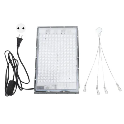 Tanning Lamp 45W Full Blue 192 LEDs with Switch Portable Tanning Light for Face Body Home Use 100-240V