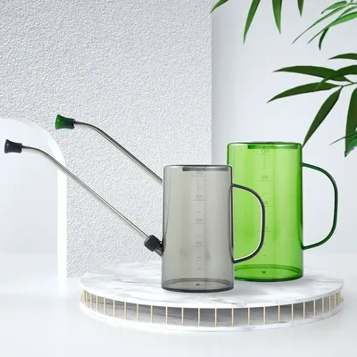 2L Watering Can Practical Flowers Gardening Tool Long Spout for Flower Bonsai House Plants Garden Flower Office Indoor Gardening