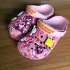 2025 Sanrio Hello Kitty Kuromi Melody Hausschuhe Schuhe Sommer Kinder Hausschuhe rutschfeste weiche Sohle Wickelkappe Strandschuhe Geschenke