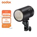 Godox AD100Pro 2.4G TTL Speedlite 100Ws Flash stroboscopico tascabile a testa tonda 1/8000s HSS Monolight con batteria al litio per fotocamera