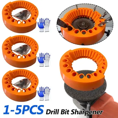 Power Drill Bit Grinding Attachment Multipurpose Old Drill Bit Grinder Giant Blade Angle Grinder for Grinding Drill Bits