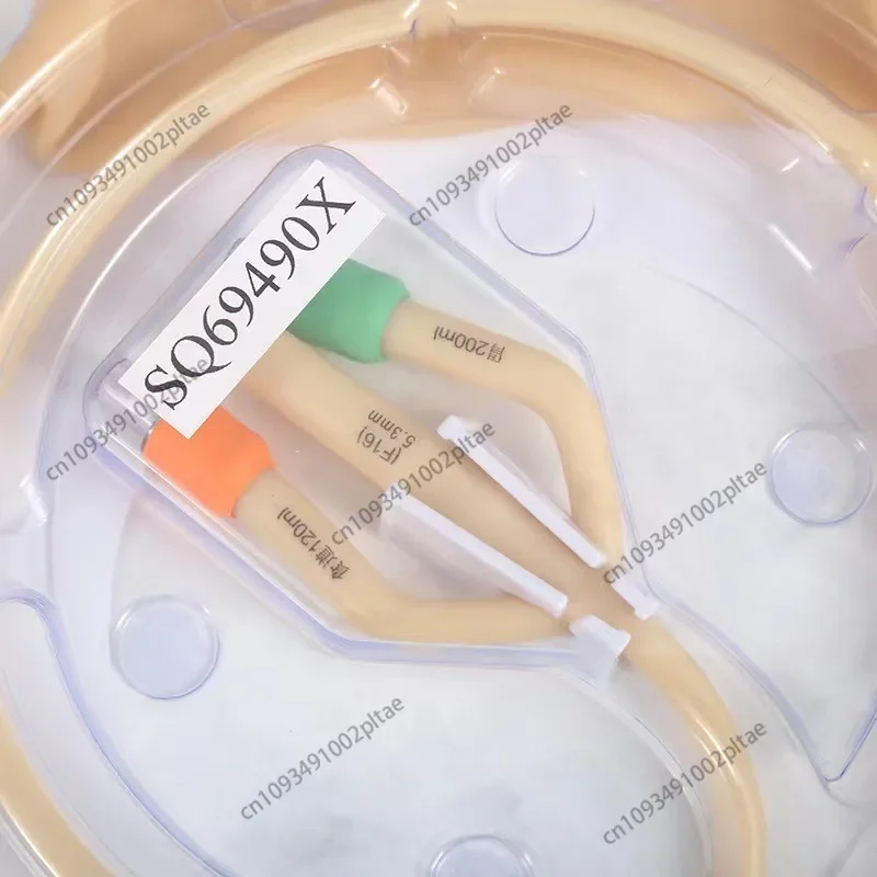 Einwegschlauch Sengstaken-blakemore 14 Fr 16 Fr 18Fr 100 % medizinisches Latex-Polymer-Mastric Tube Image