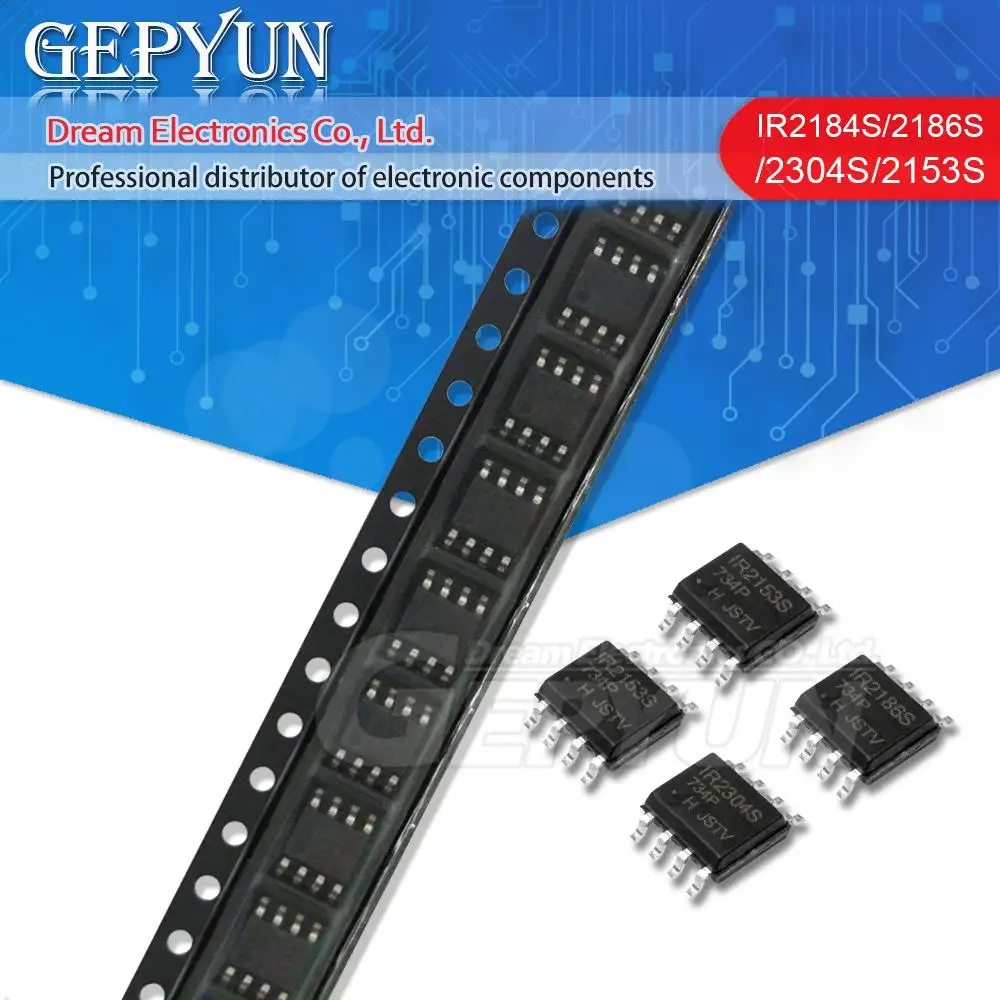 10PCS IR2153S SOP8 IR2153 SOP-8 IR2117S IR2127S IR2161S IR2184S IR2304S IR2156S IR2117 IR2127 IR2161 IR2184 SMD Image